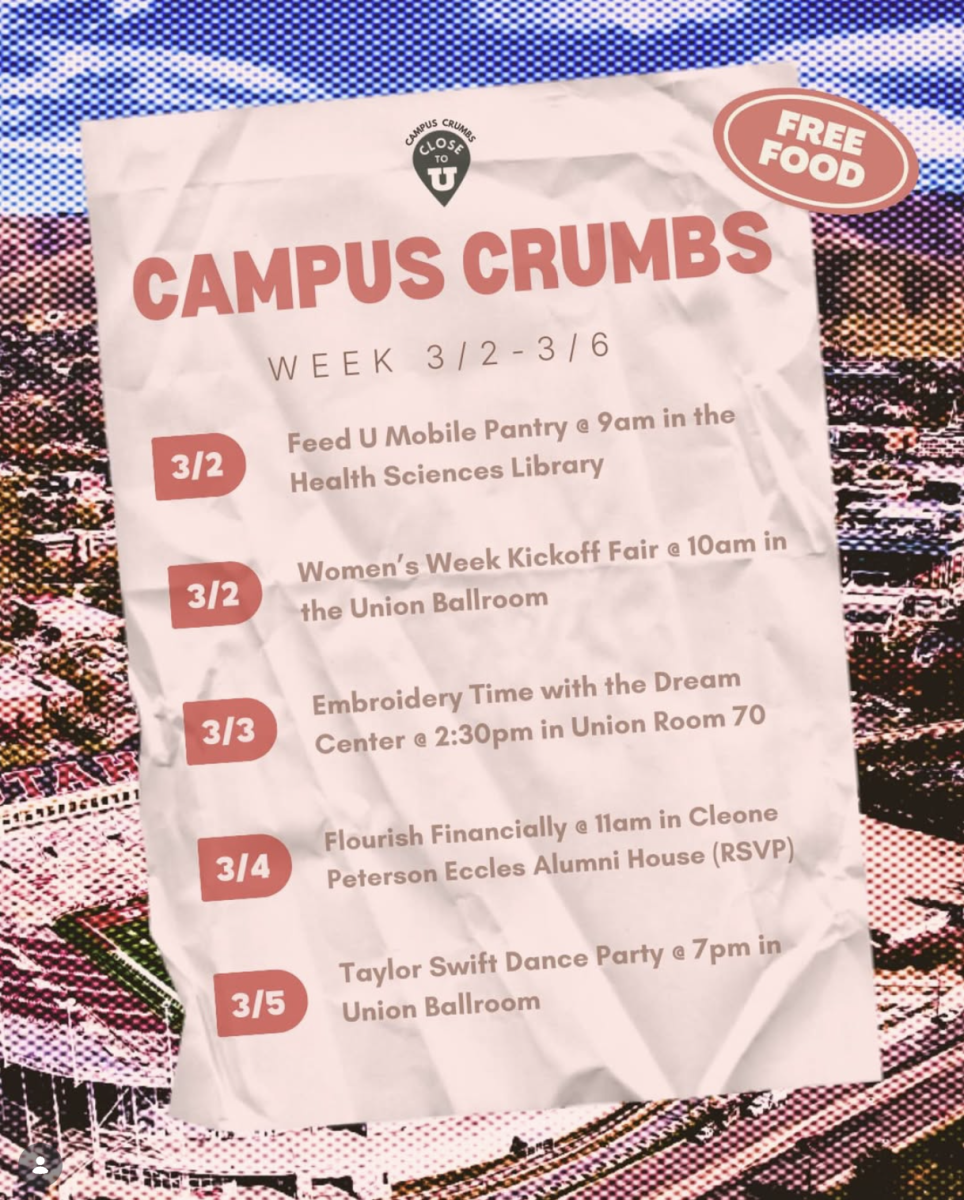 Campus Crumbs Week of 3/2
