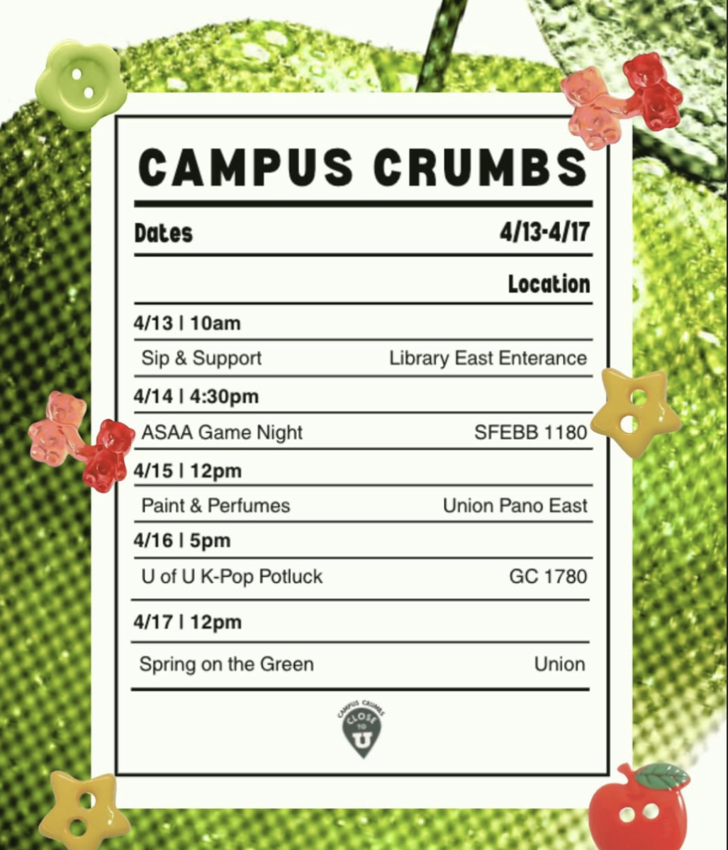 Campus Crumbs Week of 4/13